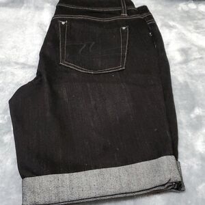 White House Black Market Roll up shorts